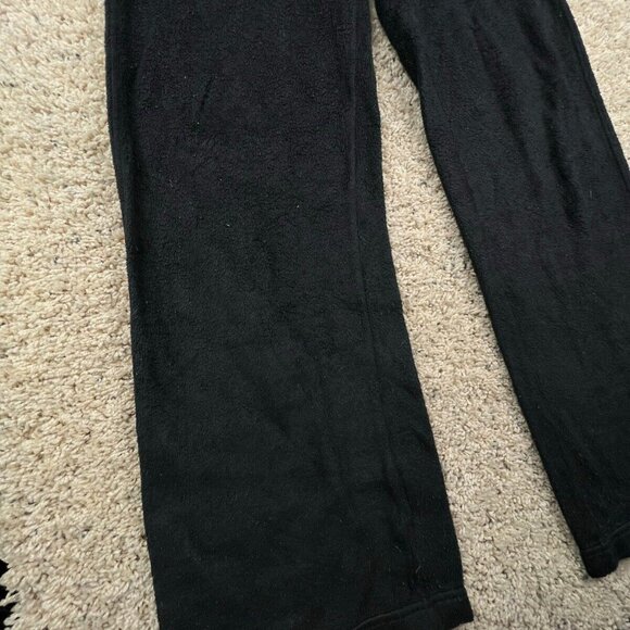 Patagonia Size XS Black Fleece Womens Sweatpants Pants Joggers Drawstrings - Picture 2 of 9